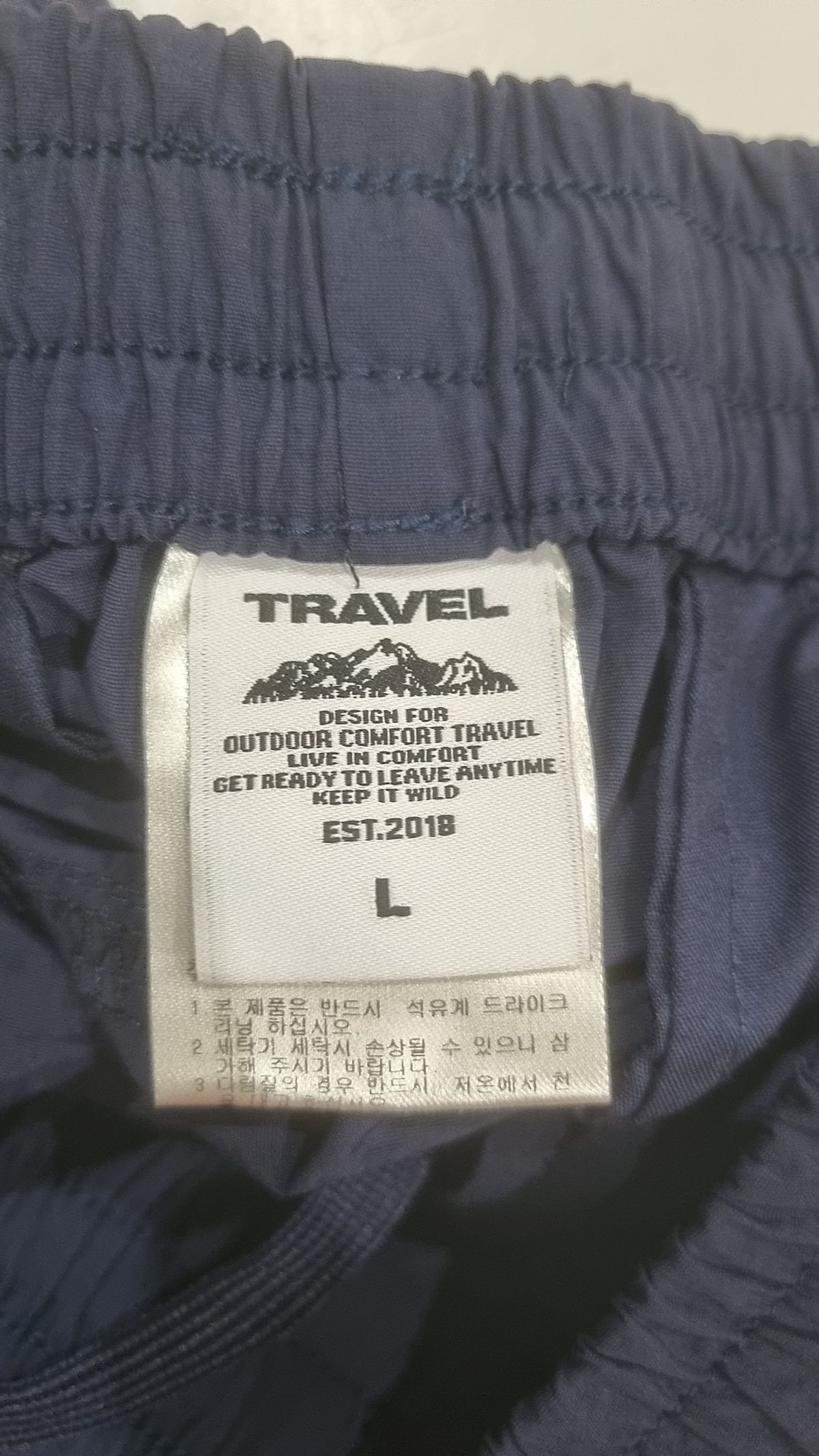 트래블(TRAVEL) 숏팬츠 L