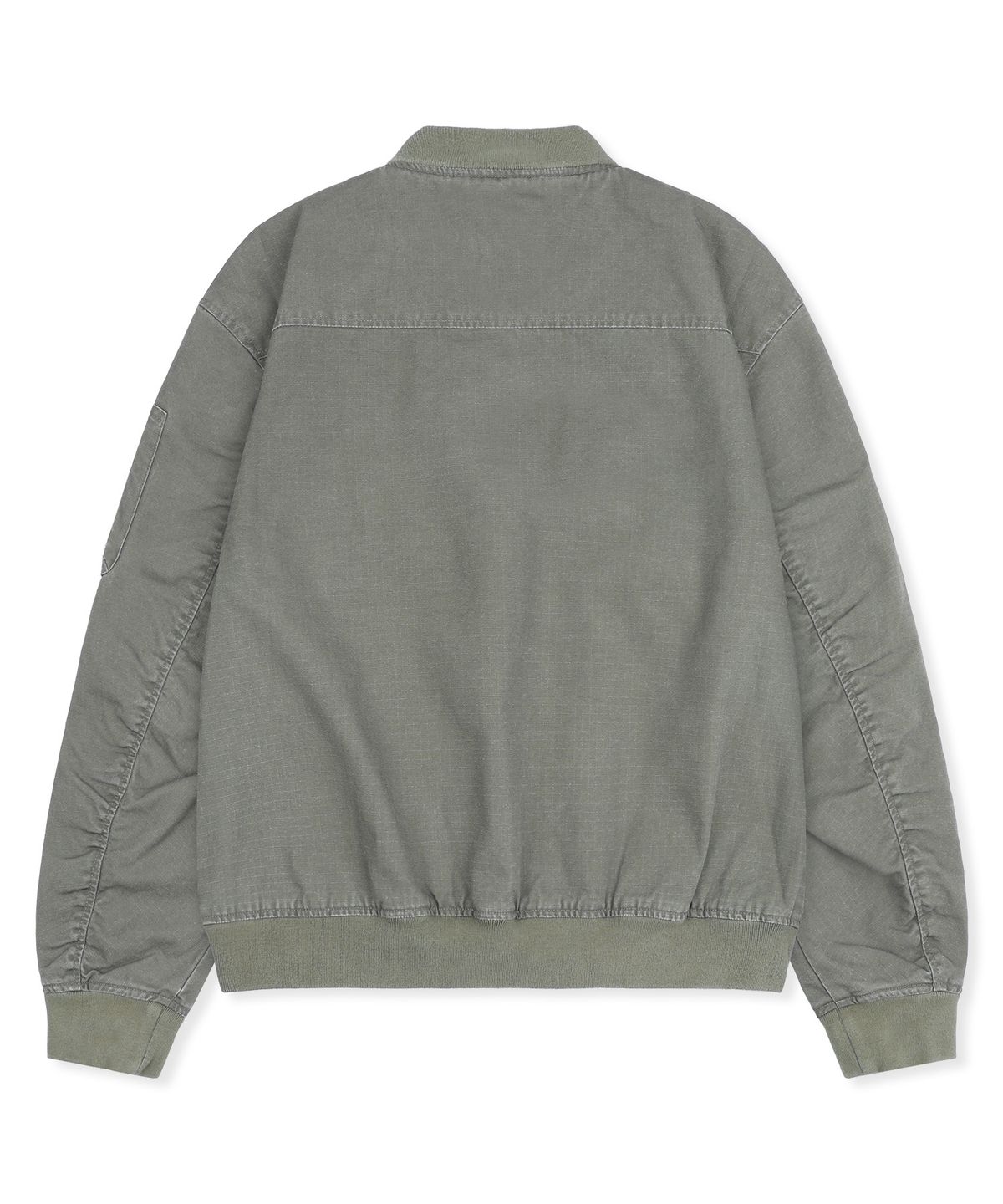엑스톤즈(XTONZ) XJ141 멀티 지퍼 크롭 MA-1 자켓 (KHAKI)