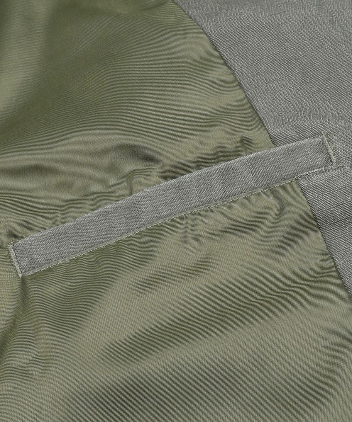 엑스톤즈(XTONZ) XJ141 멀티 지퍼 크롭 MA-1 자켓 (KHAKI)