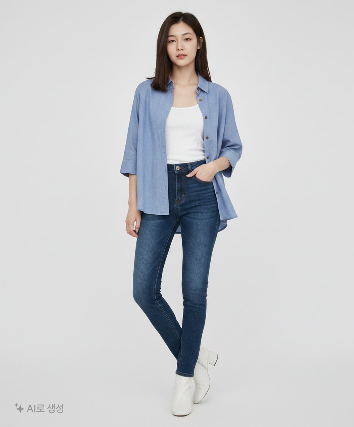 제이 바이(J BY) 캐주얼 셔츠 90