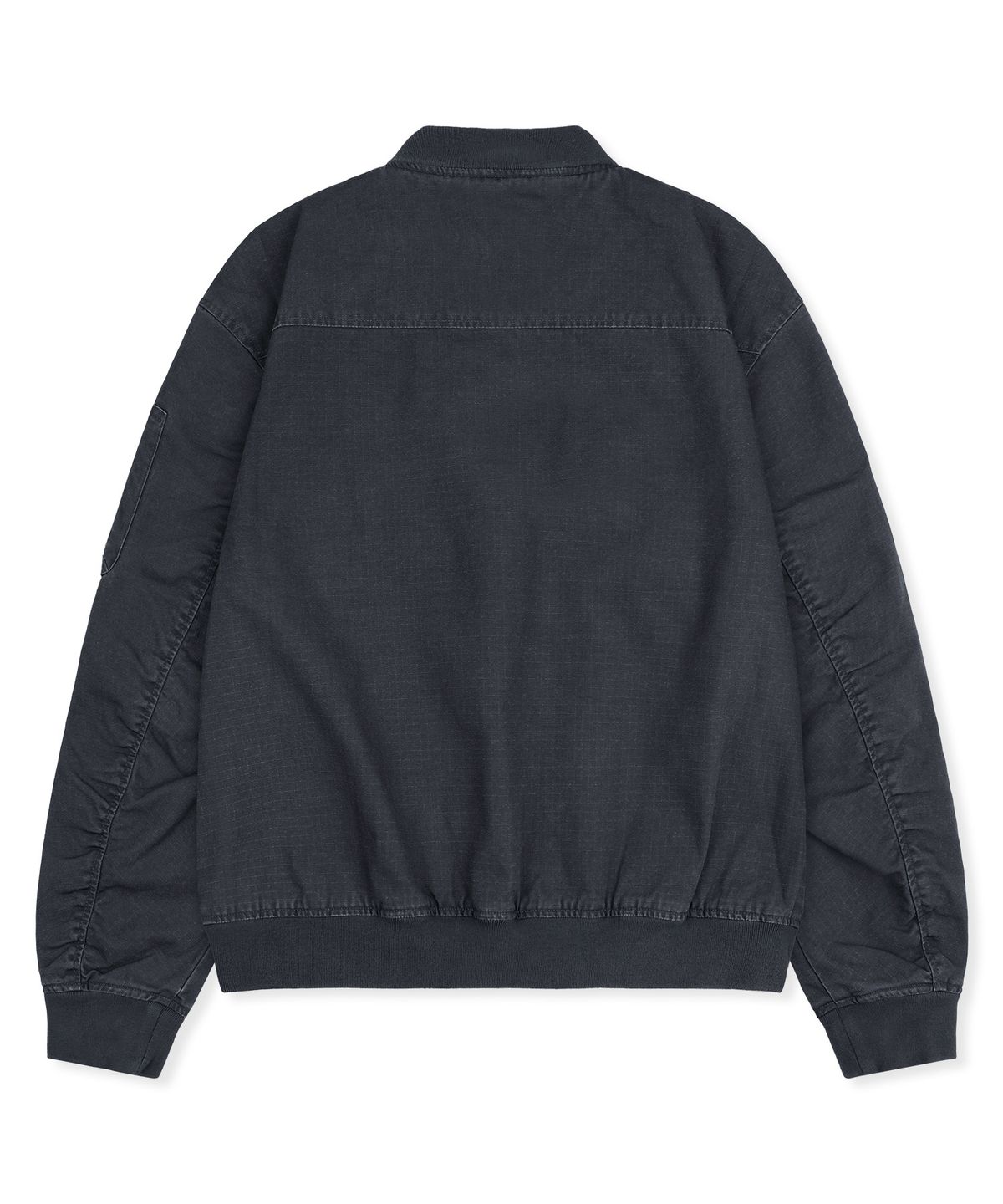 엑스톤즈(XTONZ) XJ141 멀티 지퍼 크롭 MA-1 자켓 (BLACK)