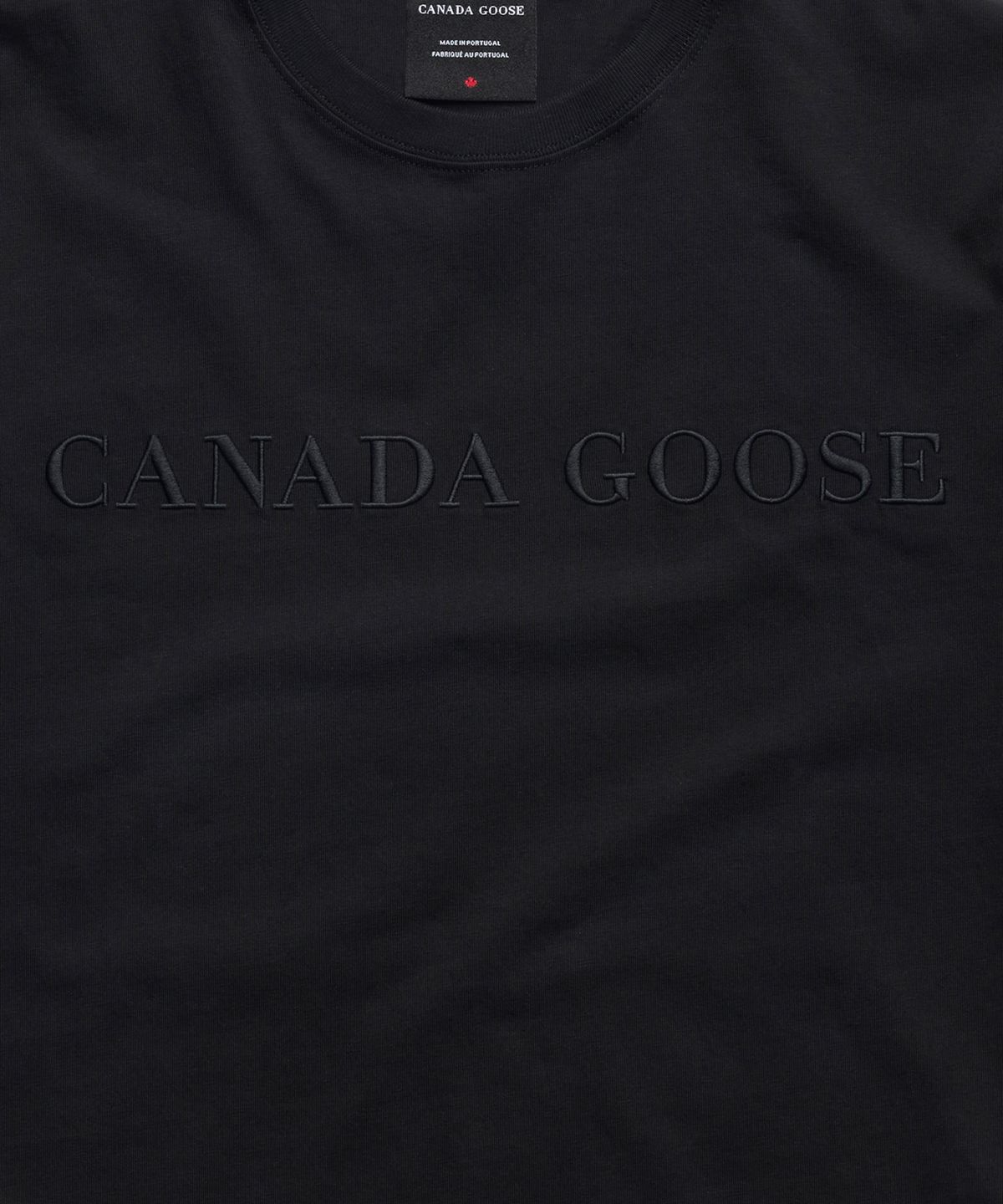 캐나다구스(CANADAGOOSE) 남성 밴티지 티셔츠(Black)_Q265AMTN02BKN