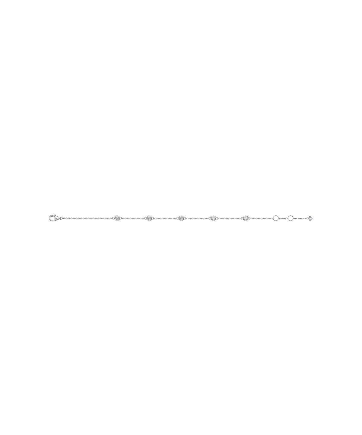 디디에두보(DIDIER DUBOT) 센슈얼 랩 다이아몬드 실버 팔찌 JDSBT6F52HC