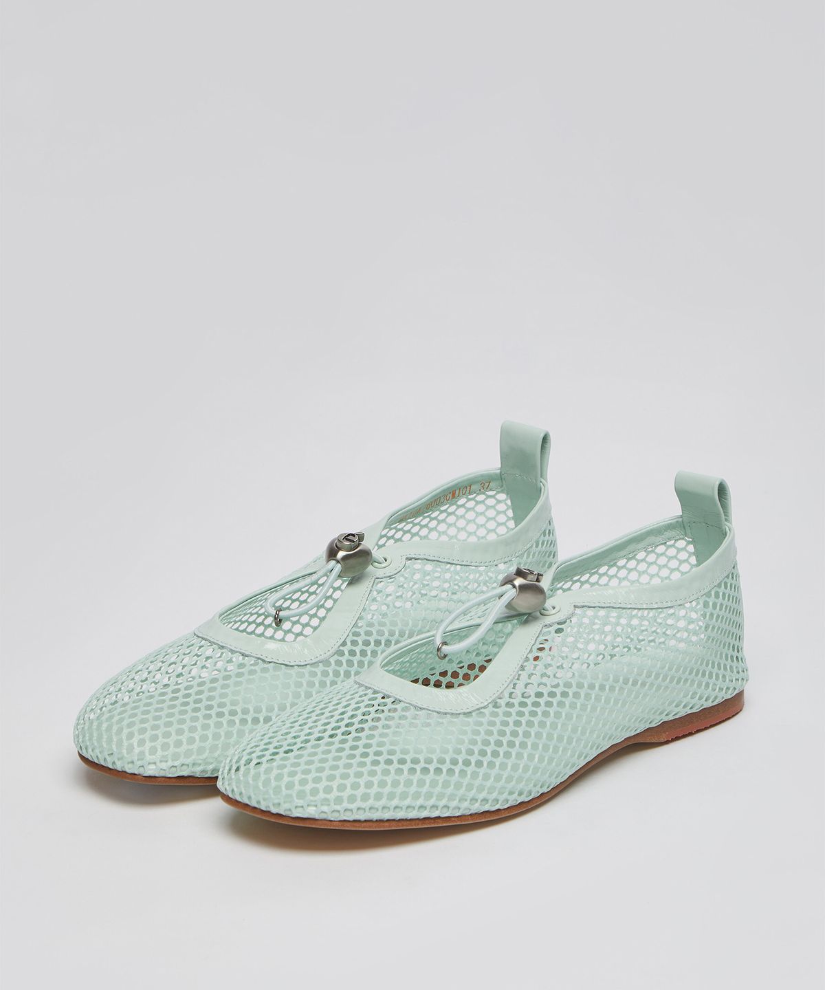 아카이브앱크(ARCHIVEPKE) Mesh luv string flats(Cool mint)_OK1DX26003CMI