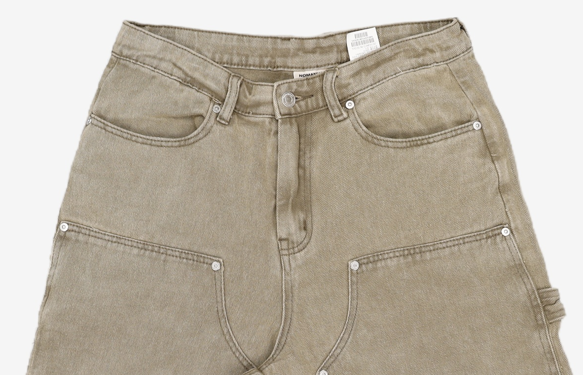 노매뉴얼(NOMANUAL) C.D.L BERMUDA PANTS - MOCHA M