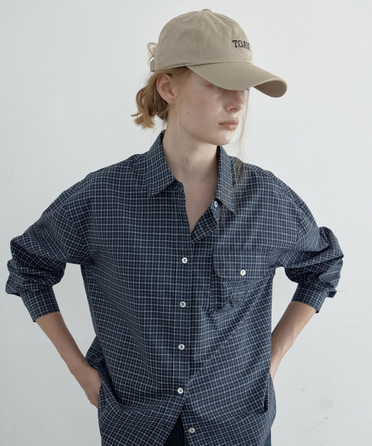 토아베(TOAVE) Type Logo Ball Cap (Beige)
