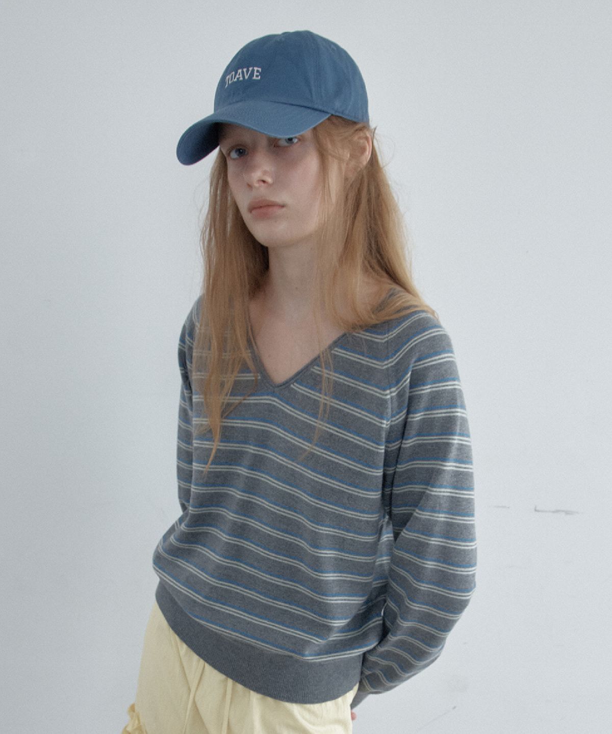 토아베(TOAVE) Type Logo Ball Cap (Blue)