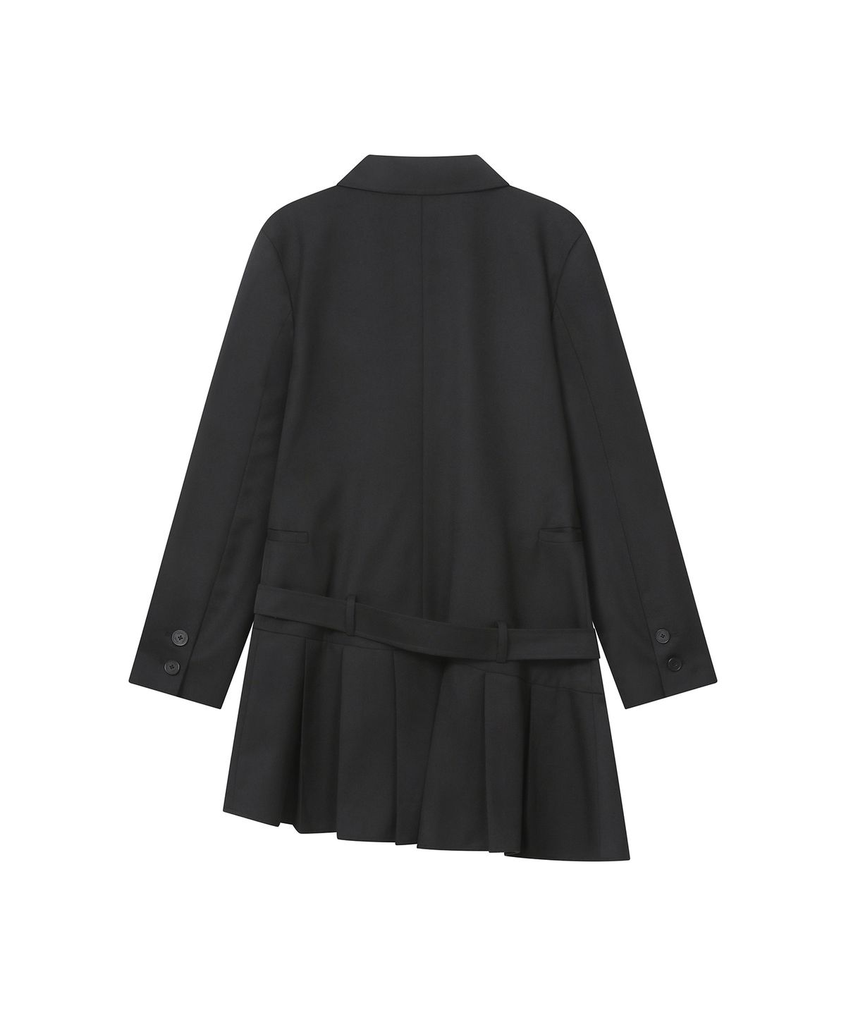 미세키서울(MISEKI SEOUL) Classic belted jacket dress BLACK