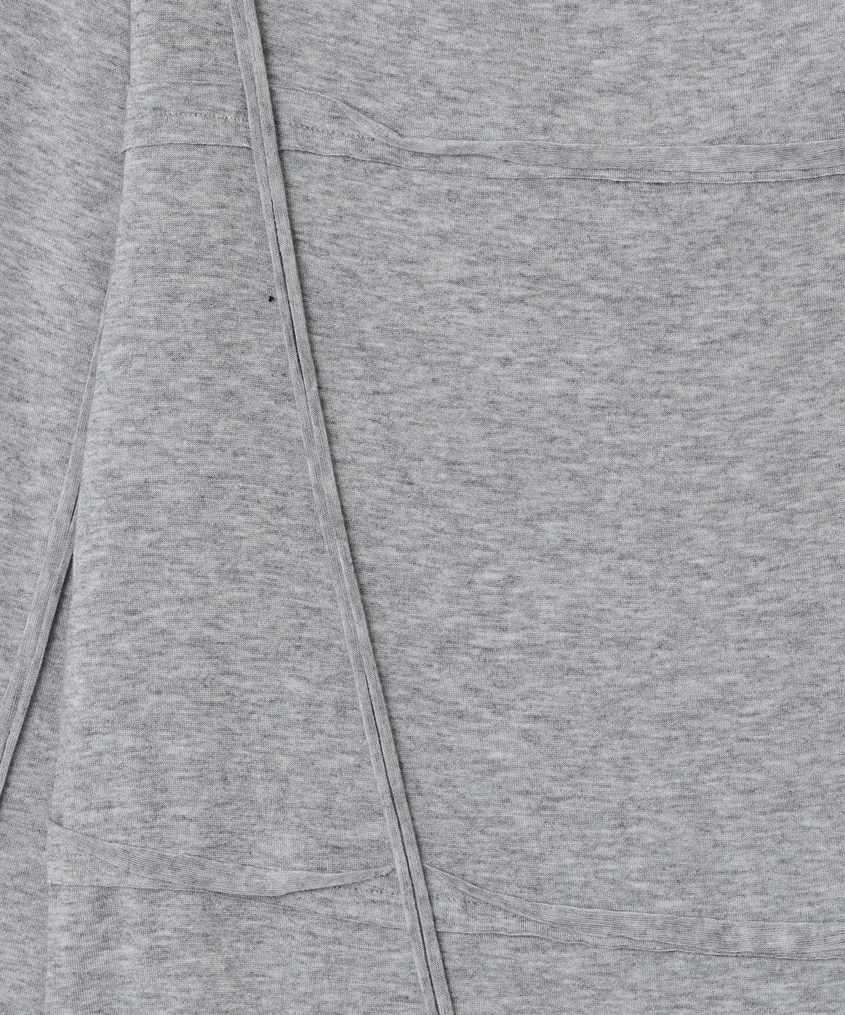 타입서비스(TYPESERVICE) Draped Ruched Top [Gray]
