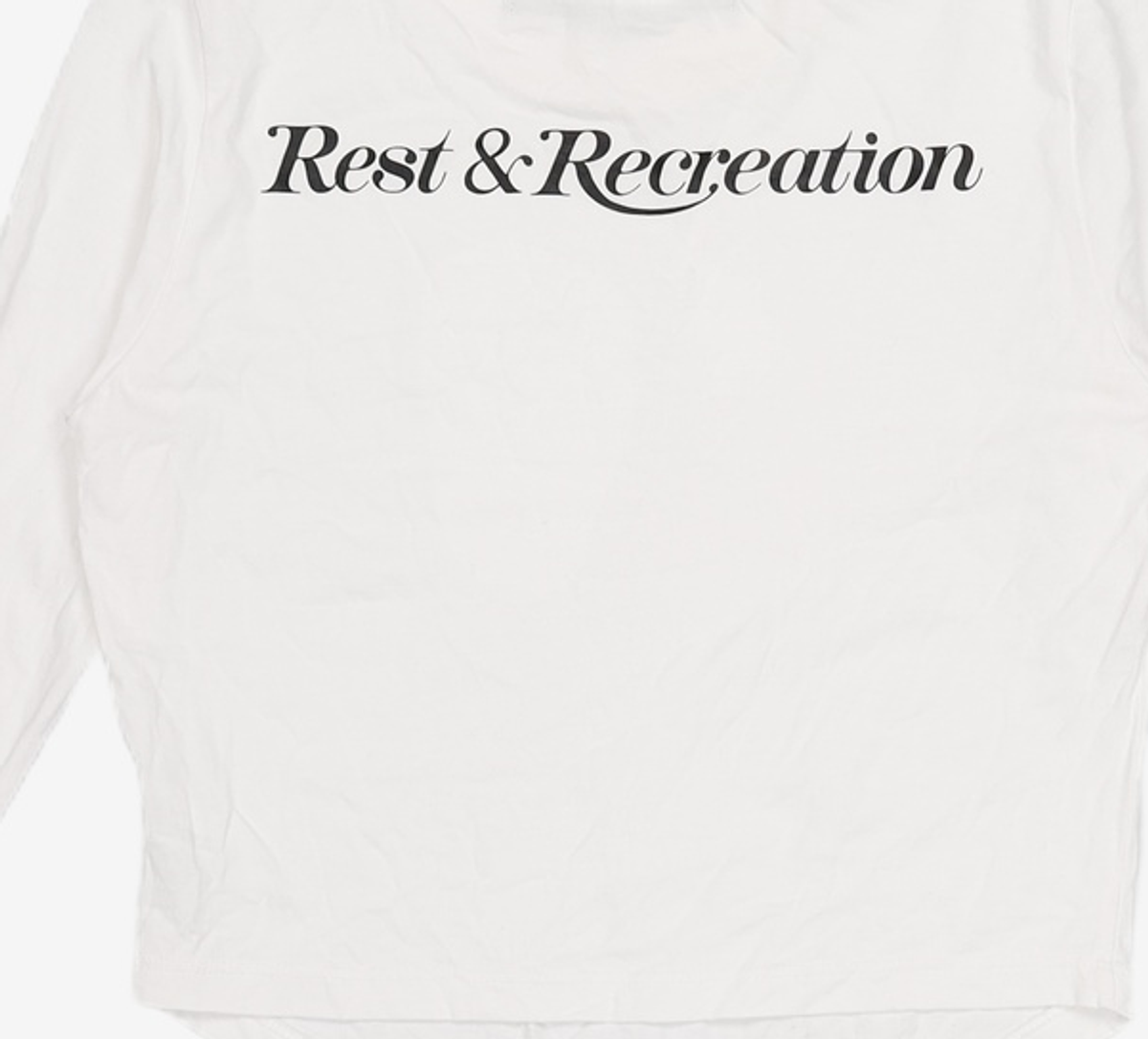 레스트앤레크레이션(REST&RECREATION) 긴소매 티셔츠 FREE