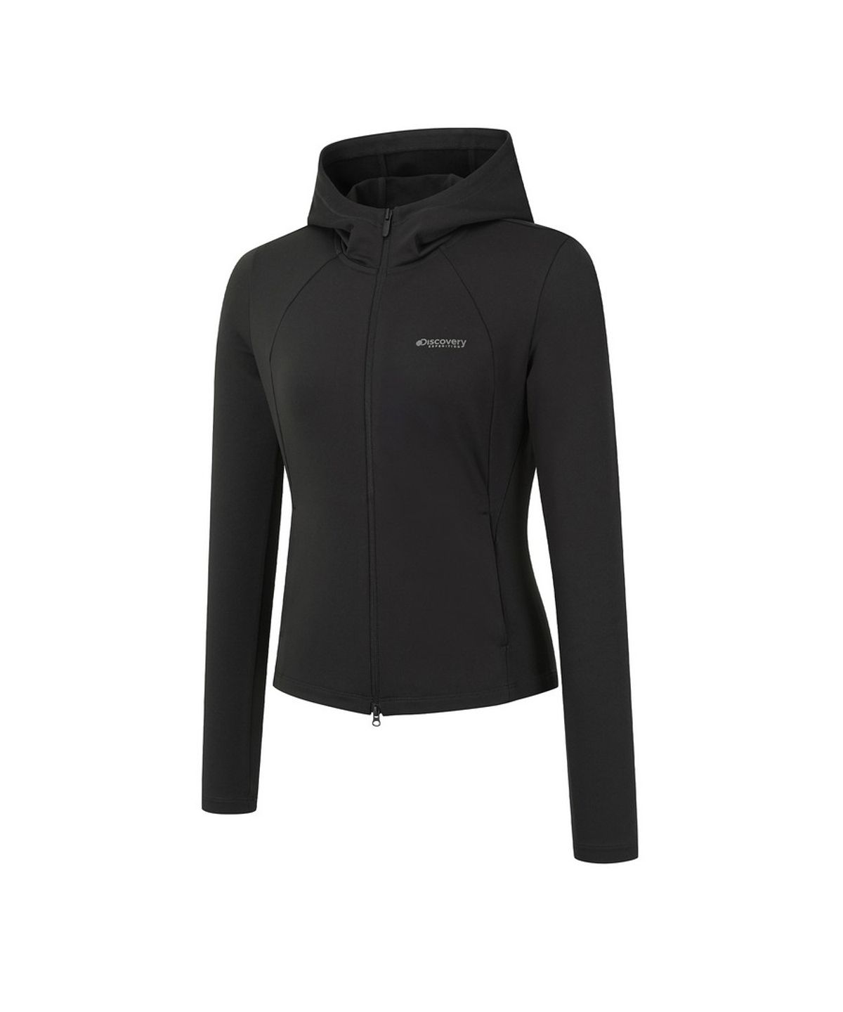 디스커버리 익스페디션(DISCOVERY EXPEDITION) 여성 파워 스트레치 후드 자켓 (BLACK)