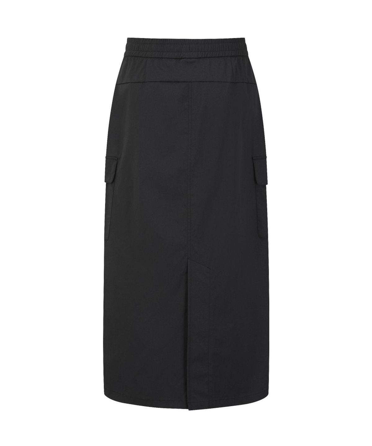 디스커버리 익스페디션(DISCOVERY EXPEDITION) 여성 내추럴 우븐 스커트(SET-UP) (BLACK)