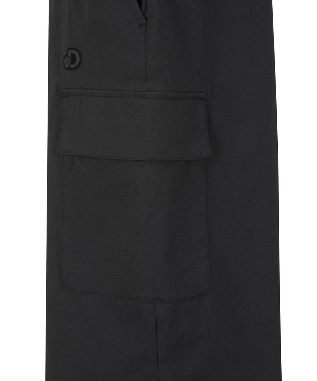 디스커버리 익스페디션(DISCOVERY EXPEDITION) 여성 내추럴 우븐 스커트(SET-UP) (BLACK)