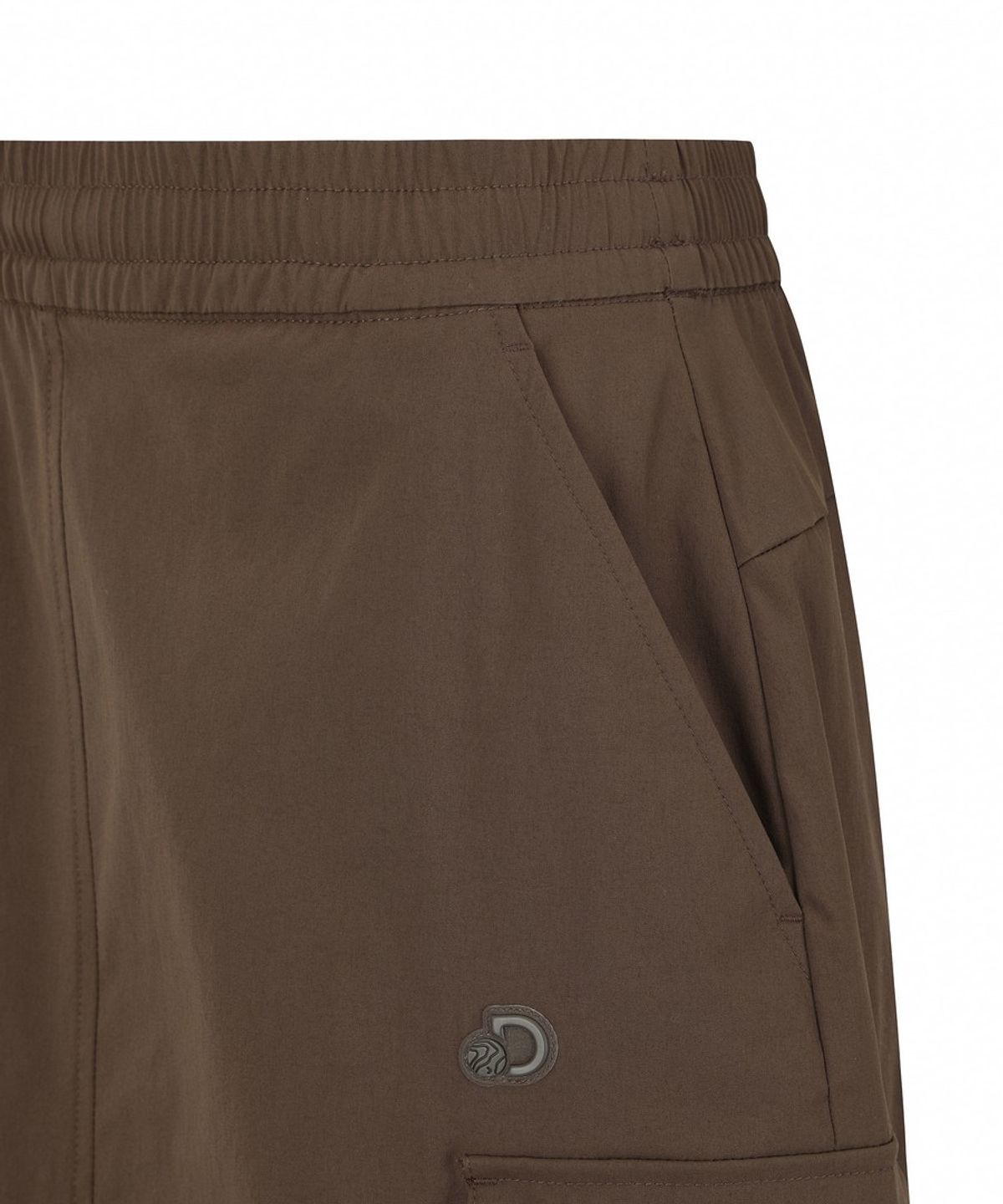 디스커버리 익스페디션(DISCOVERY EXPEDITION) 여성 내추럴 우븐 스커트(SET-UP) (Brown)
