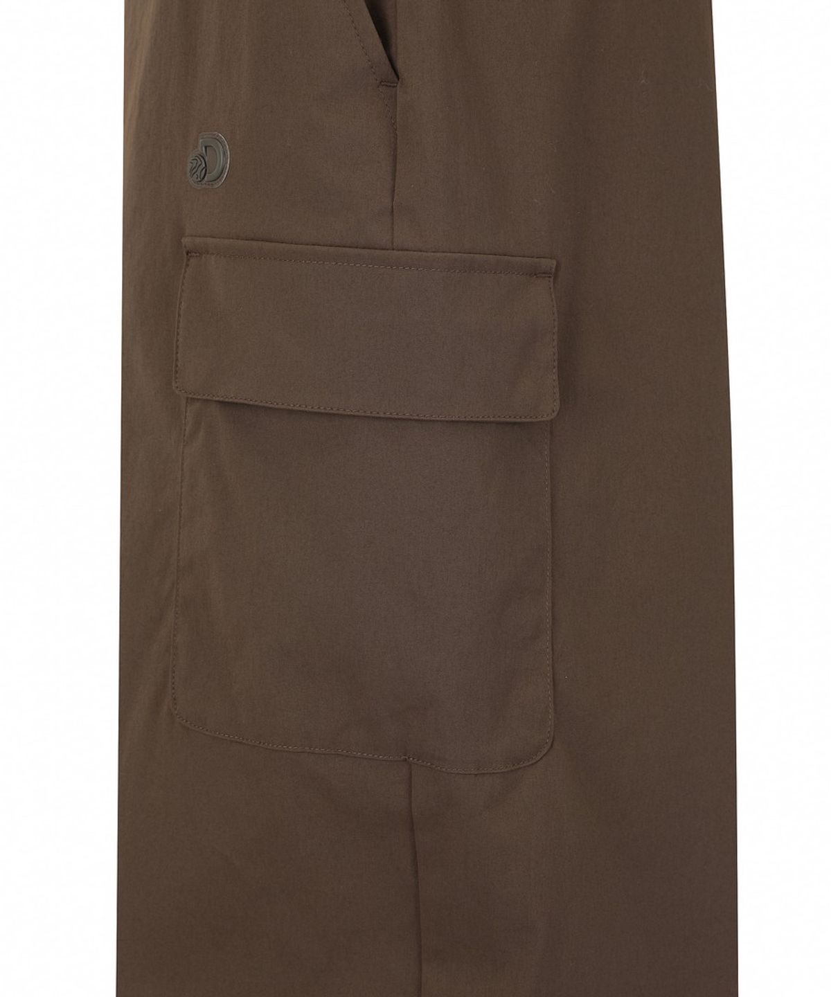 디스커버리 익스페디션(DISCOVERY EXPEDITION) 여성 내추럴 우븐 스커트(SET-UP) (Brown)
