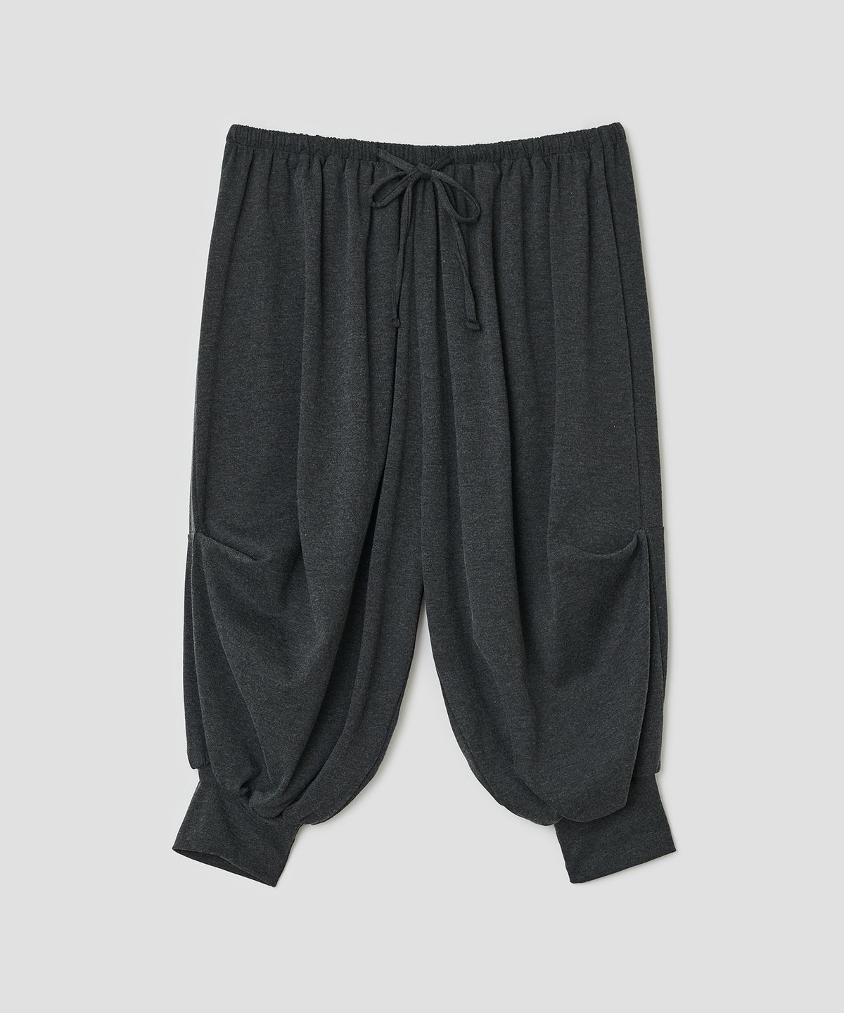 타입서비스(TYPESERVICE) Gathered Balloon Pants [Charcoal]