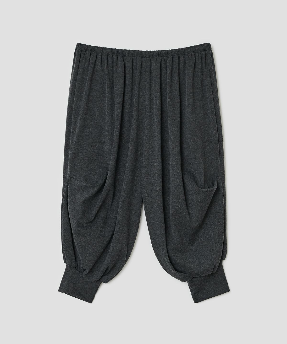 타입서비스(TYPESERVICE) Gathered Balloon Pants [Charcoal]