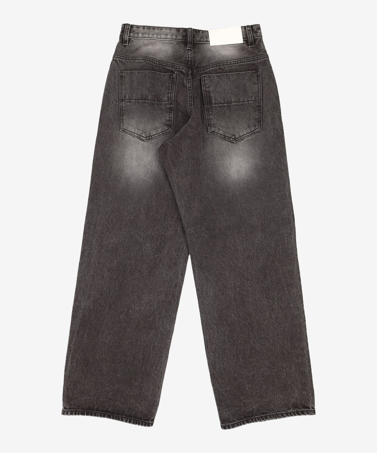 데케트(DECET) Mid Rise Wide Jeans DCPT027AshBlack 30