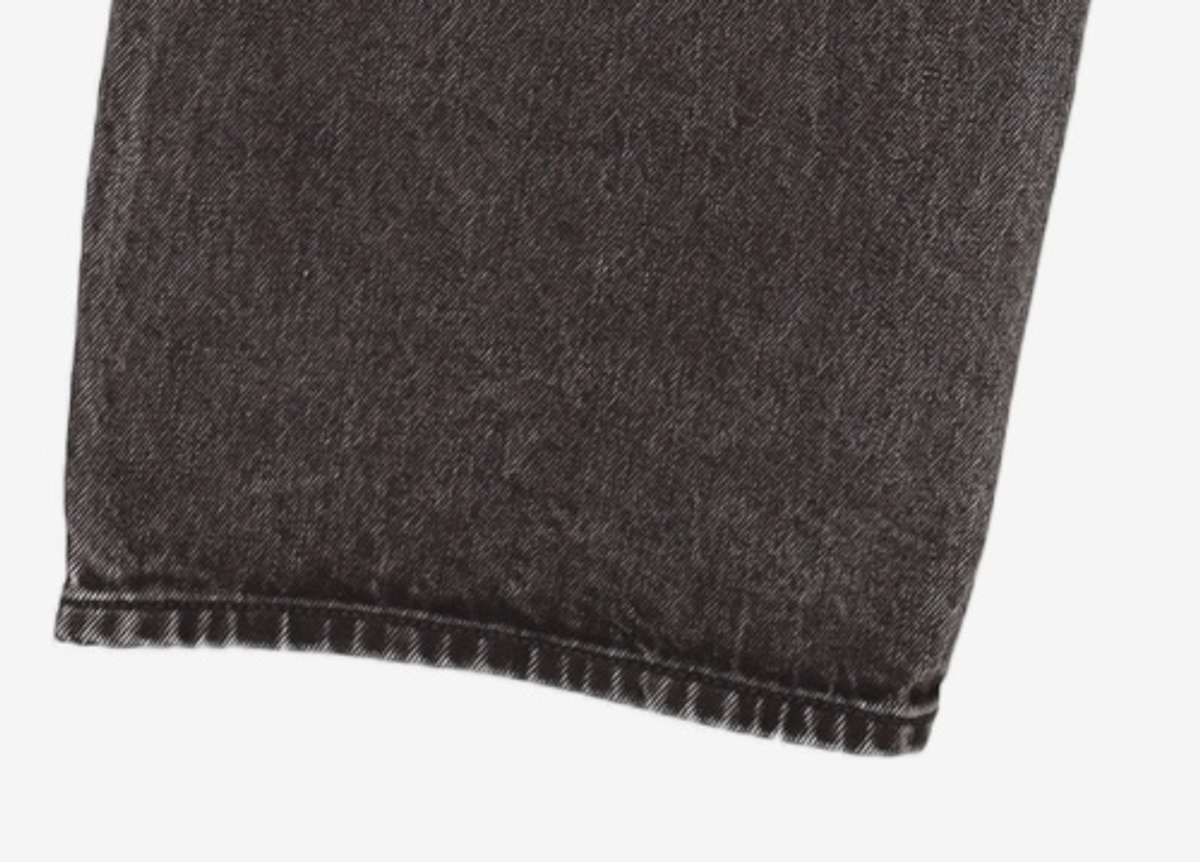 데케트(DECET) Mid Rise Wide Jeans DCPT027AshBlack 30
