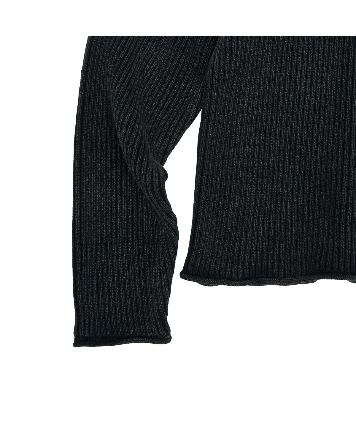 메아(MEA) HIGH NECK HENLEY KNIT [NAVY]