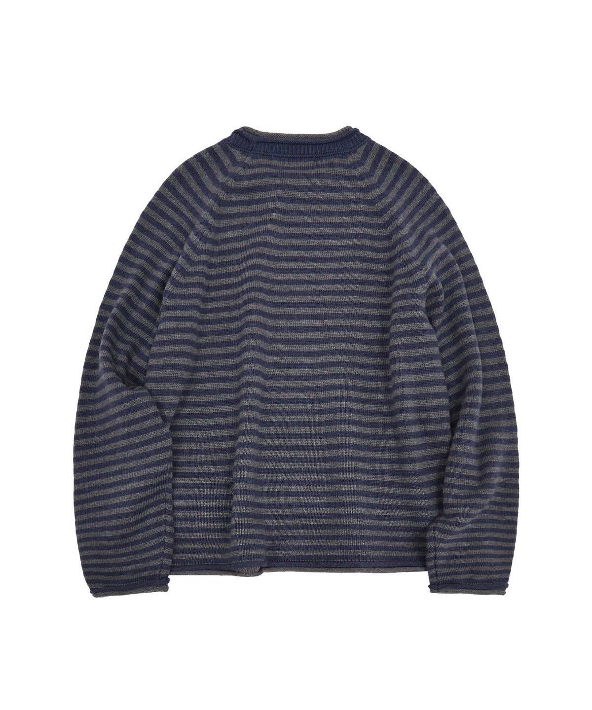 메아(MEA) NECK LAYERED WOOL KNIT [DUTCH BLUE]