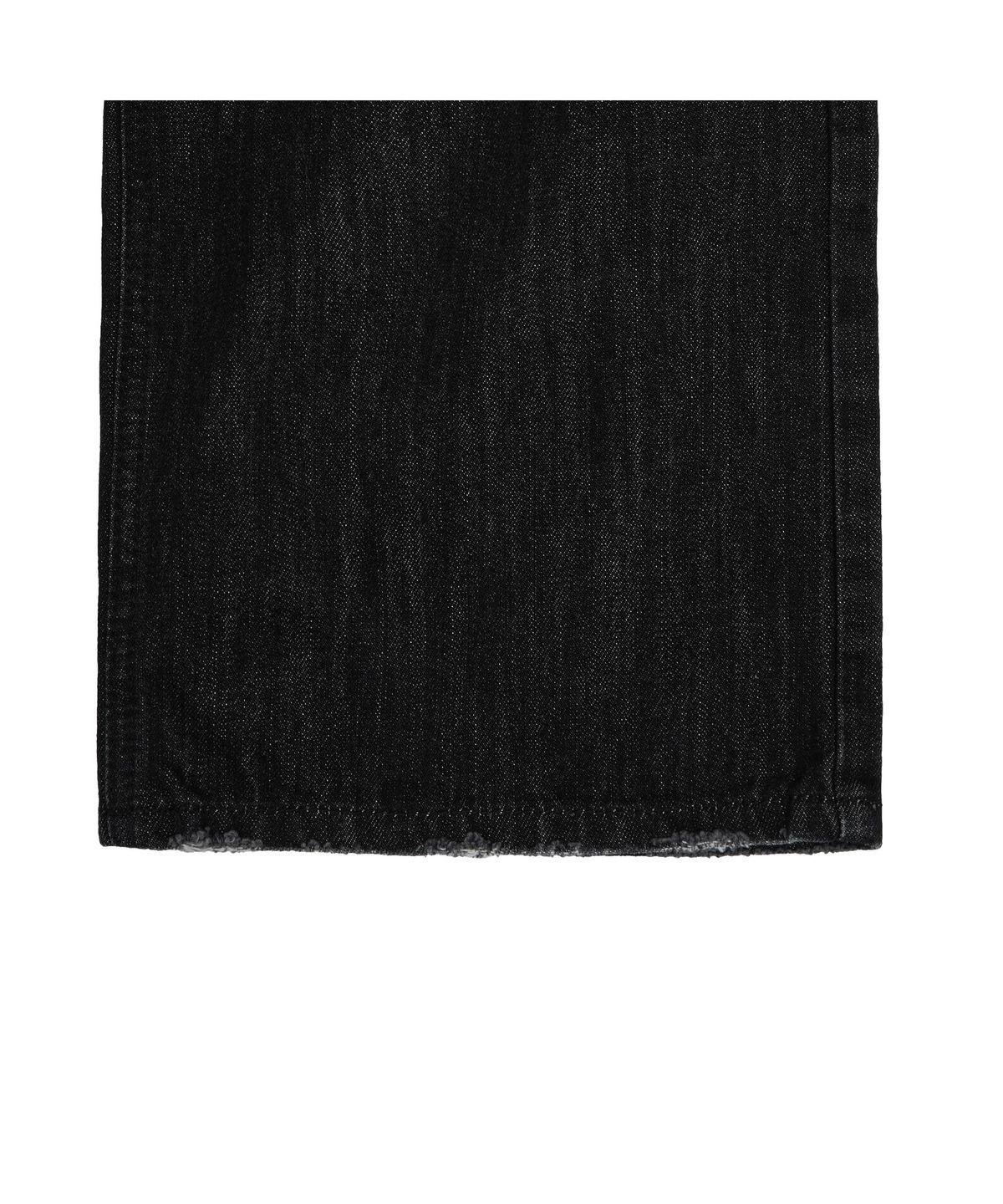 메아(MEA) REPAIR DENIM PANTS [BLACK]