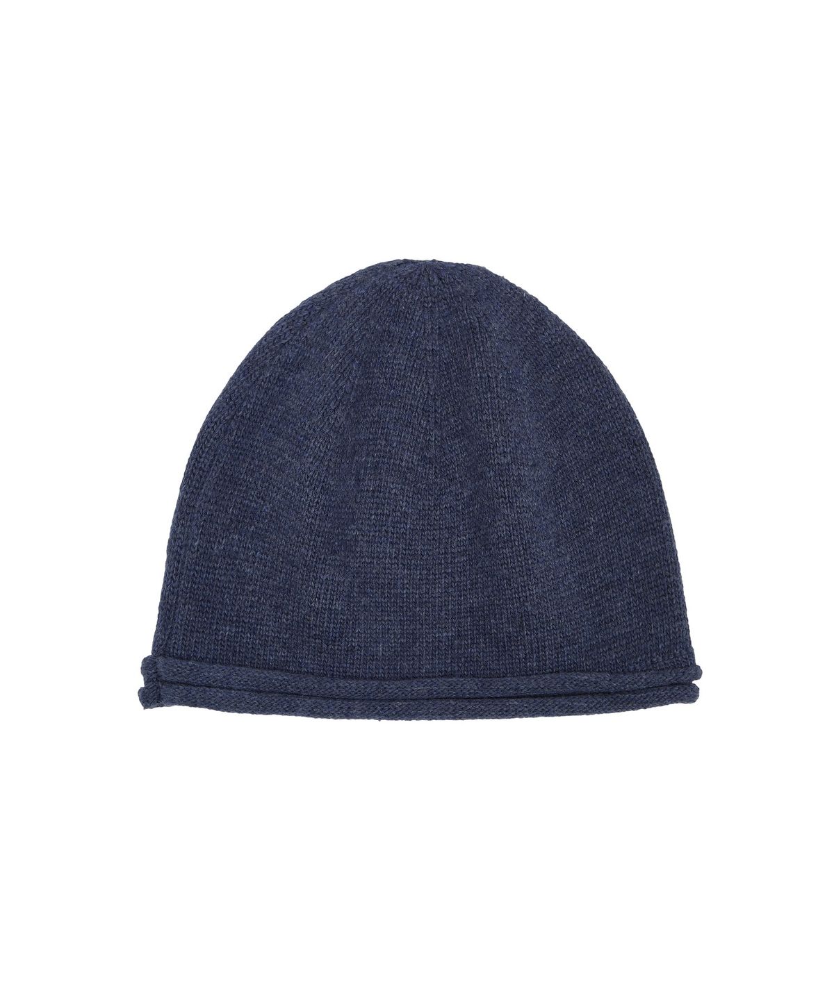 메아(MEA) WOOL LAYERED BUTTON BEANIE [DUTCH BLUE]
