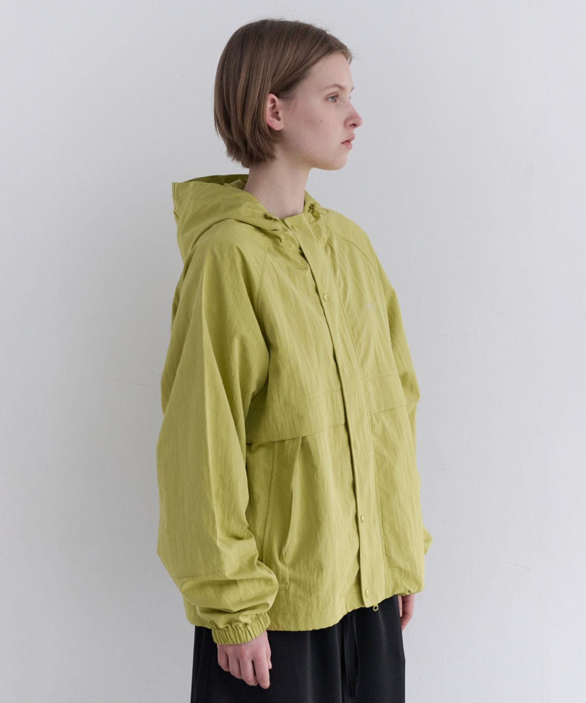 토아베(TOAVE) Textured Wind Jacket (Lime)