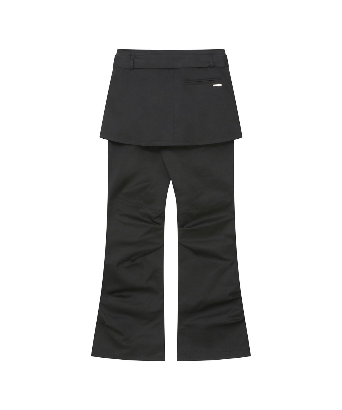 미세키서울(MISEKI SEOUL) One pocket layered skirt pants SET BLACK