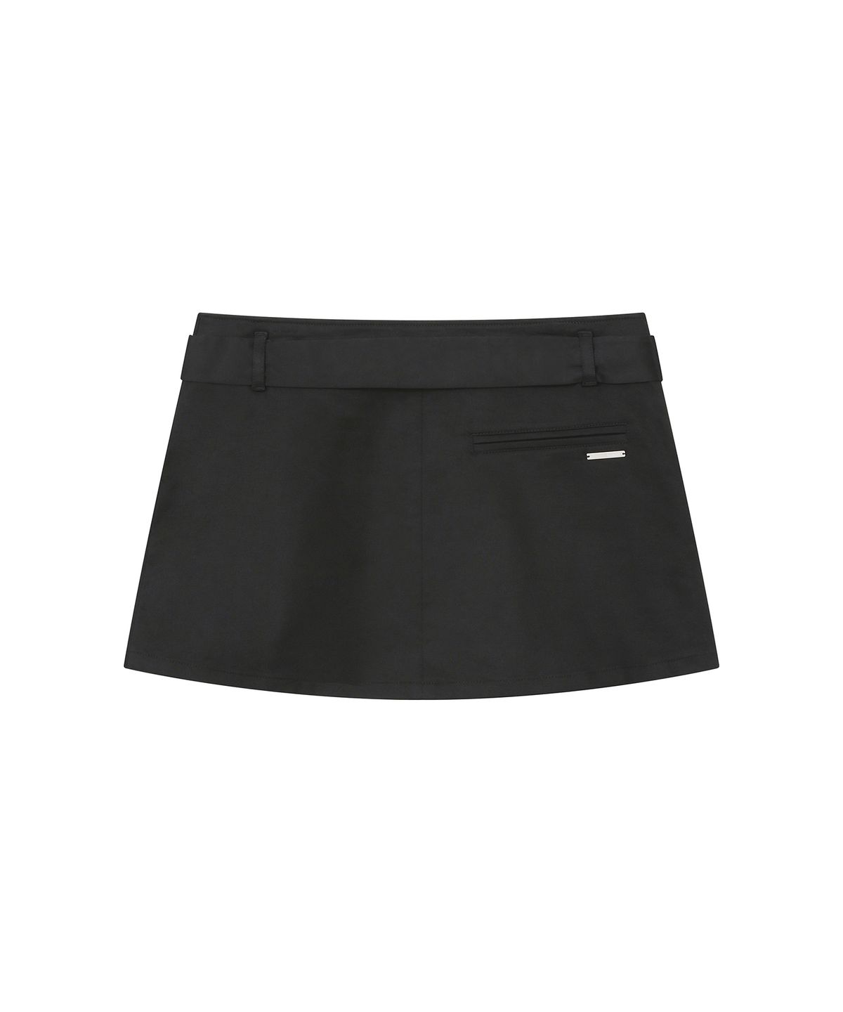 미세키서울(MISEKI SEOUL) One pocket layered skirt pants SET BLACK
