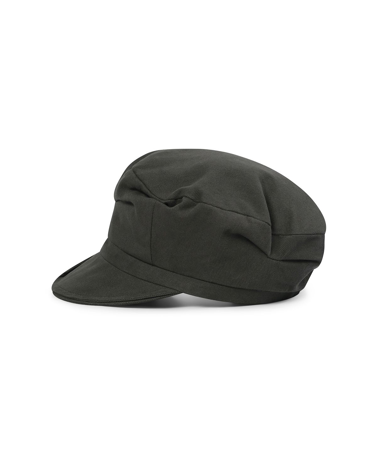 미세키서울(MISEKI SEOUL) Folding button newsboy cap CHARCOAL