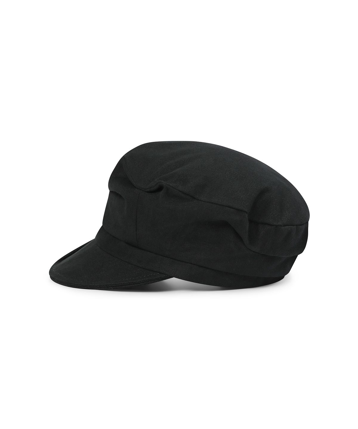미세키서울(MISEKI SEOUL) Folding button newsboy cap BLACK