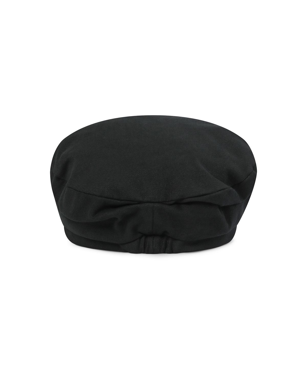 미세키서울(MISEKI SEOUL) Folding button newsboy cap BLACK