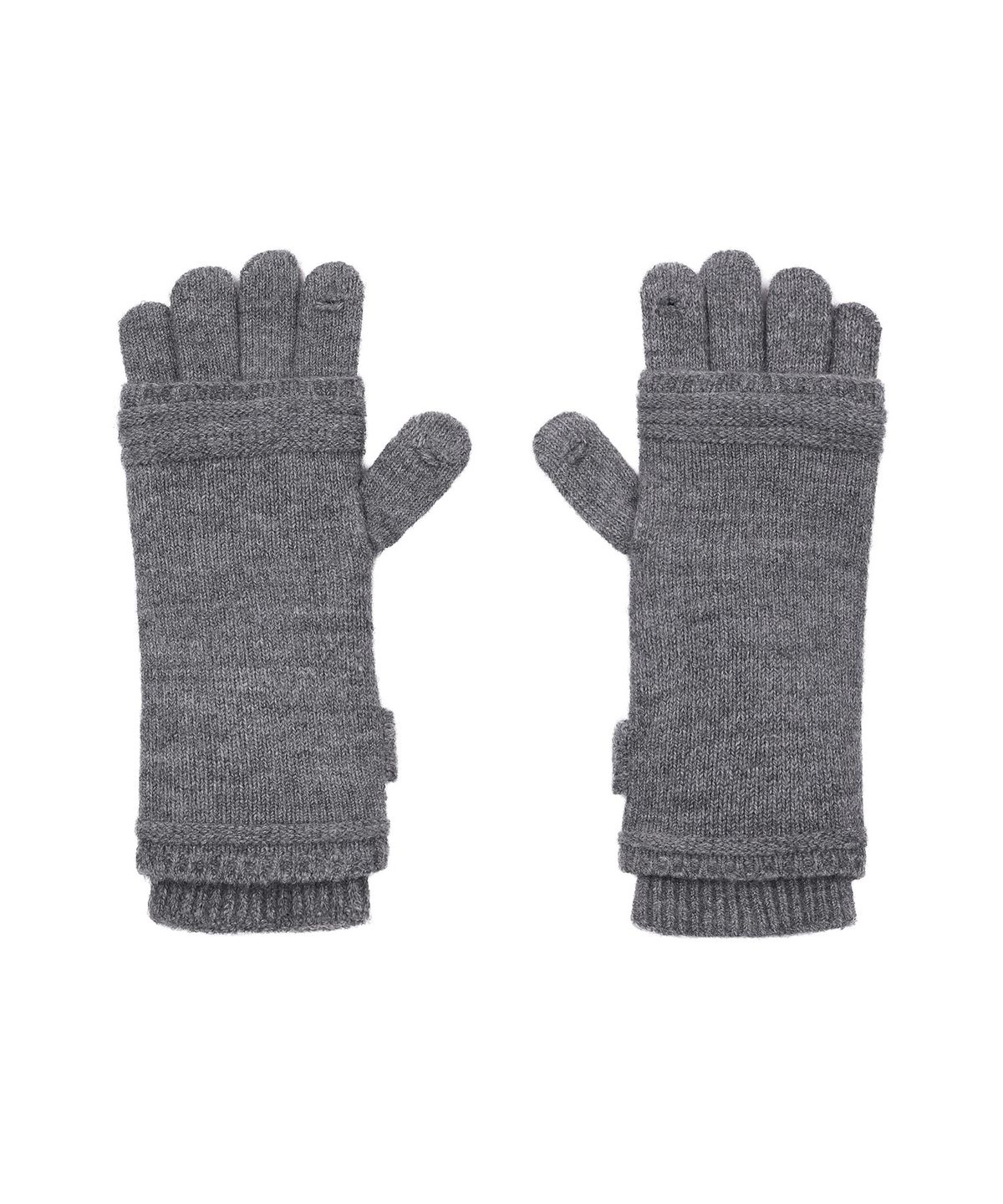 미세키서울(MISEKI SEOUL) Button knit hand warmer SET CHARCOAL