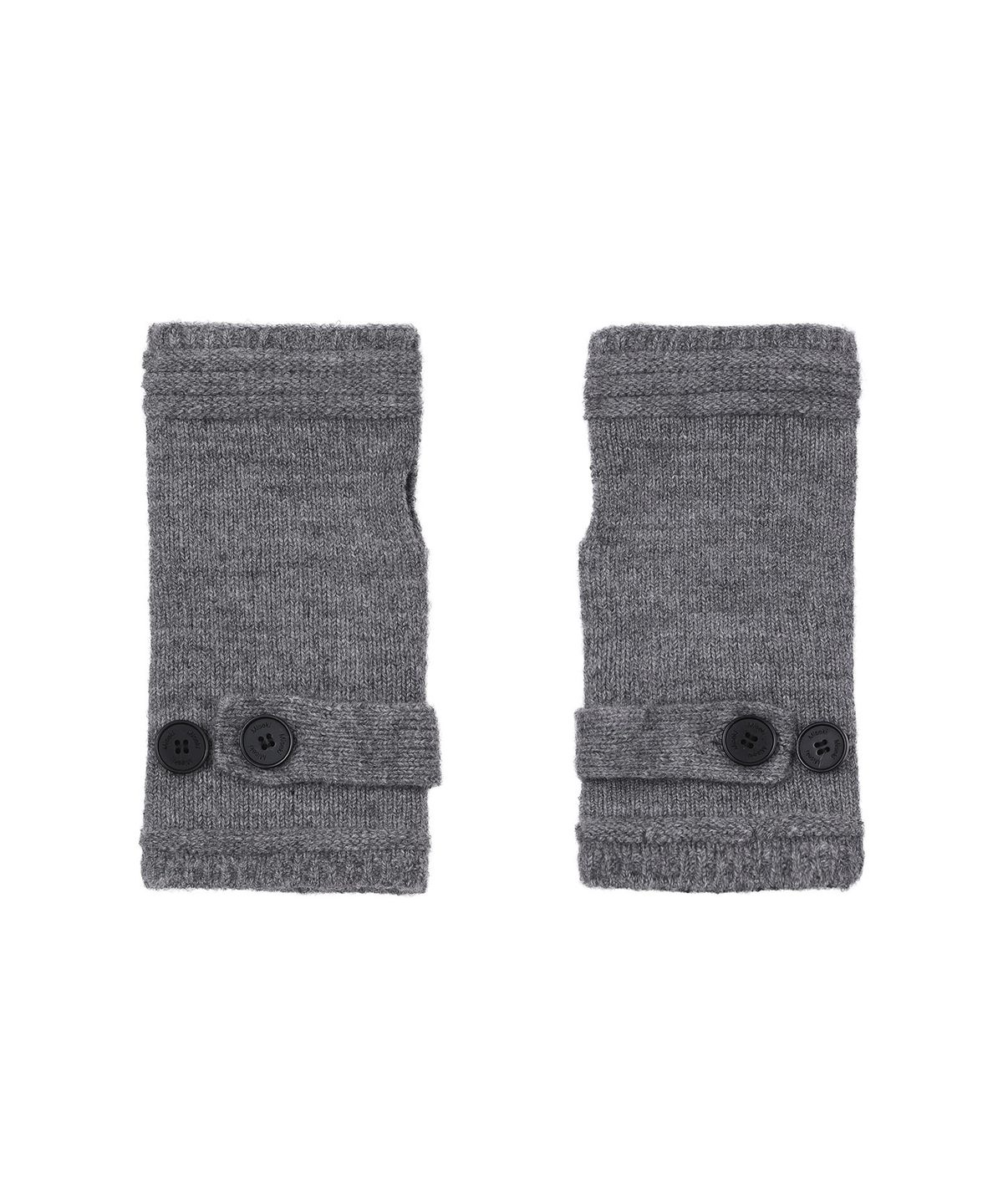 미세키서울(MISEKI SEOUL) Button knit hand warmer SET CHARCOAL