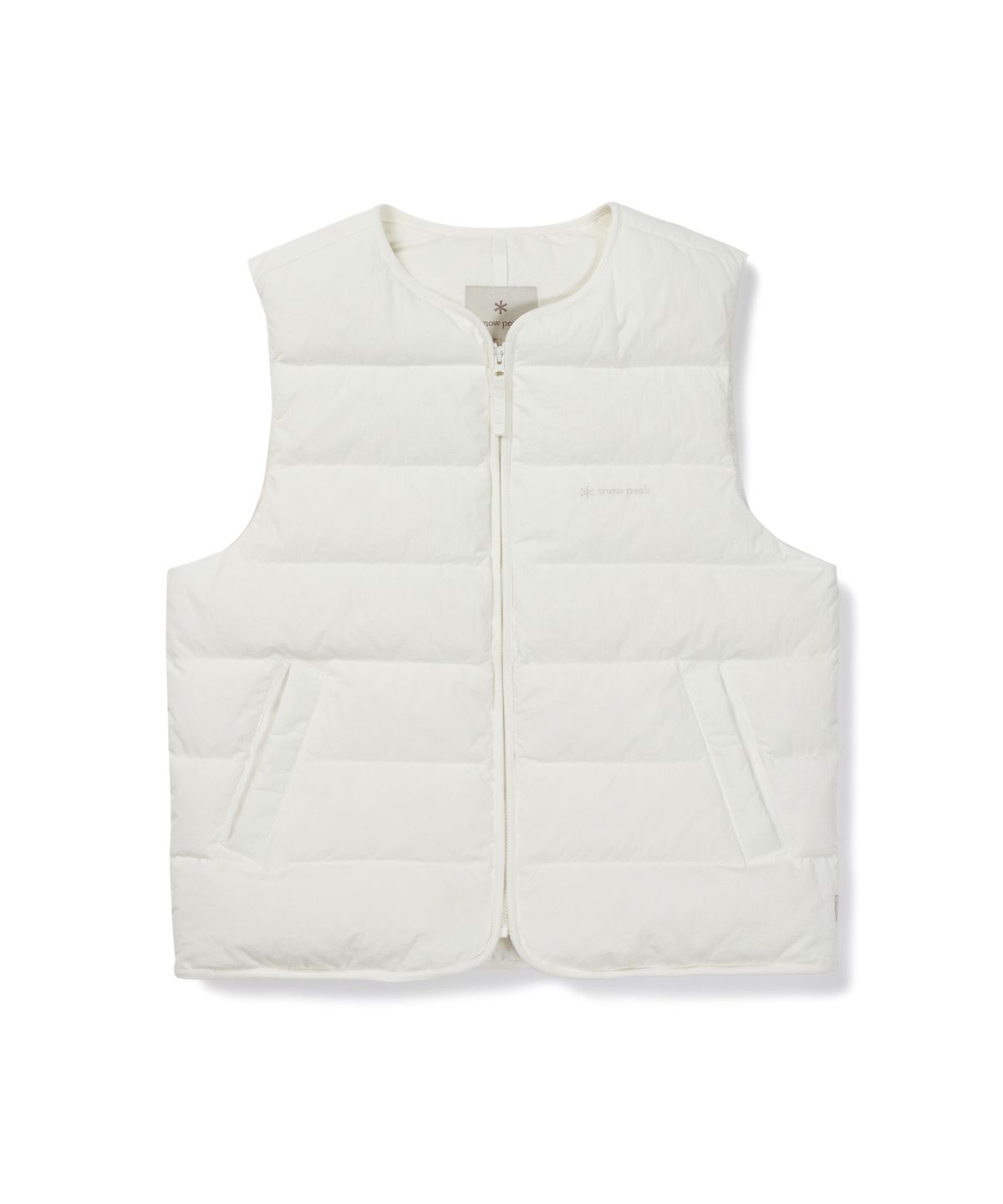 스노우피크 어패럴(SNOWPEAK APPAREL) 랜드 여성 경량 다운 베스트 (S26WWGDV61) Ivory