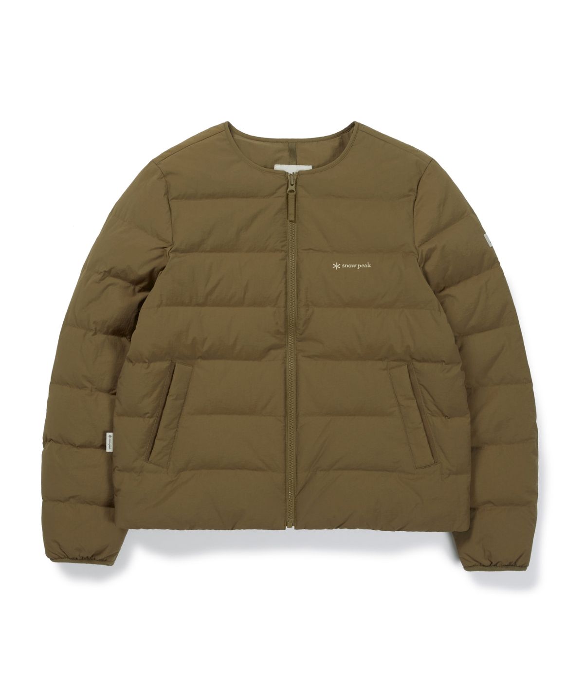 스노우피크 어패럴(SNOWPEAK APPAREL) 랜드 여성 경량 다운 자켓 (S26WWGDJ61) Yellow Khaki