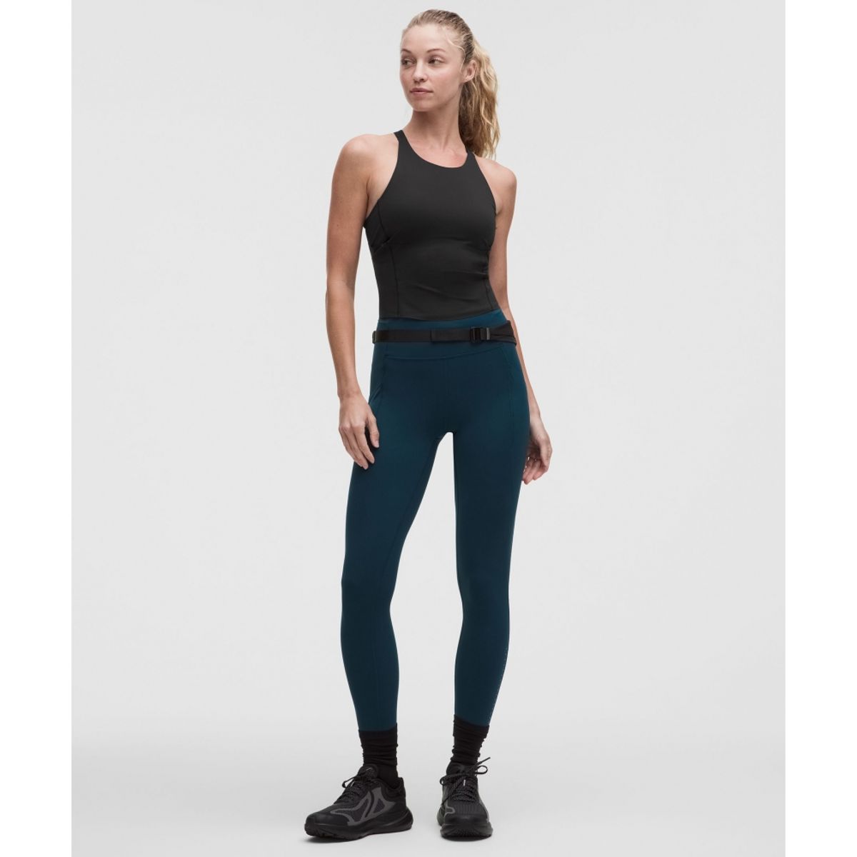 룰루레몬(LULULEMON) 패스트 앤 프리 탱크탑 *미디엄 서포트, B C컵  BLK