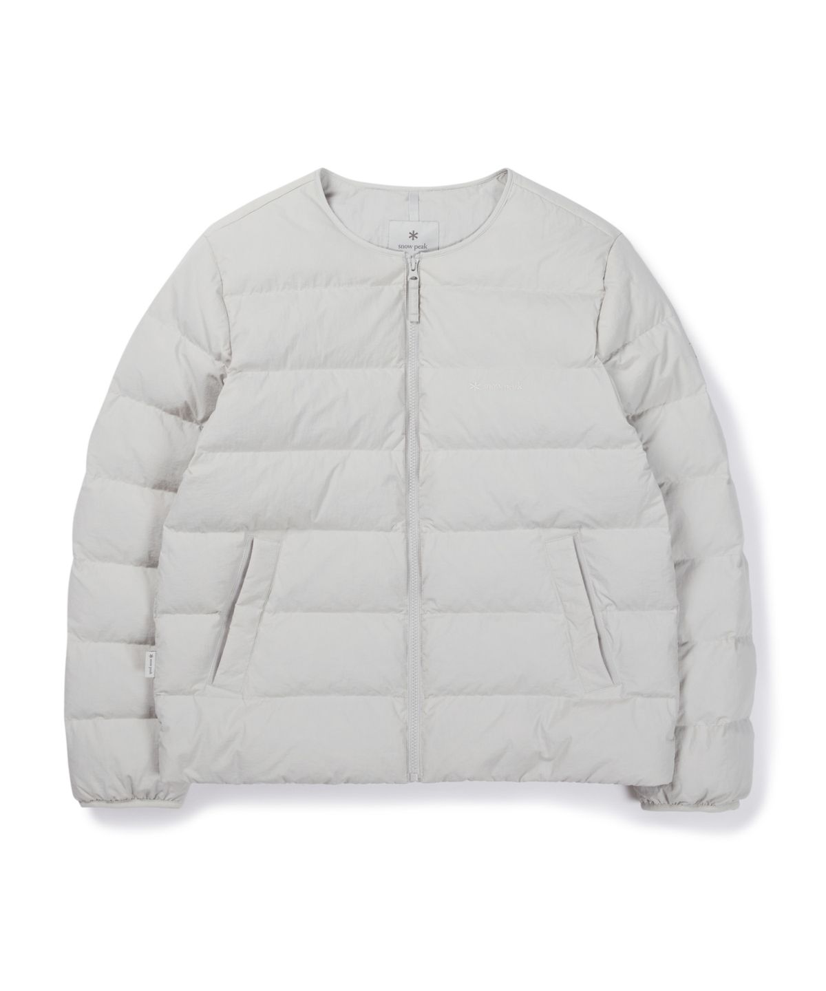 스노우피크 어패럴(SNOWPEAK APPAREL) 랜드 경량 다운 자켓 (S26WMGDJ60) Stone Gray