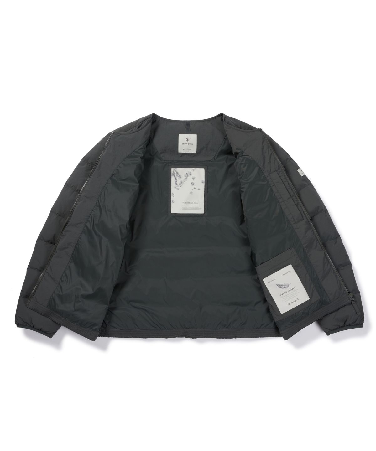 스노우피크 어패럴(SNOWPEAK APPAREL) 랜드 경량 다운 자켓 (S26WMGDJ60) Rustic Khaki