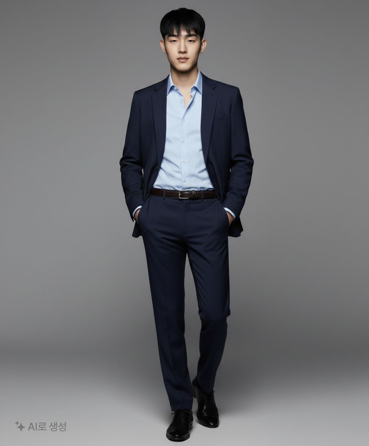 더니트컴퍼니(THEKNITCOMPANY) 슬림핏 하프밴딩 슬랙스 6color 48