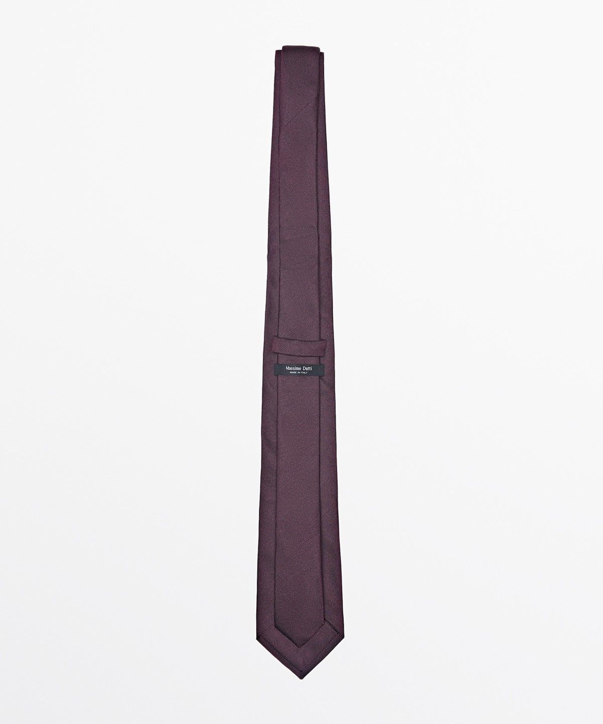마시모두띠(MASSIMO DUTTI) 100% 실크 텍스처 넥타이