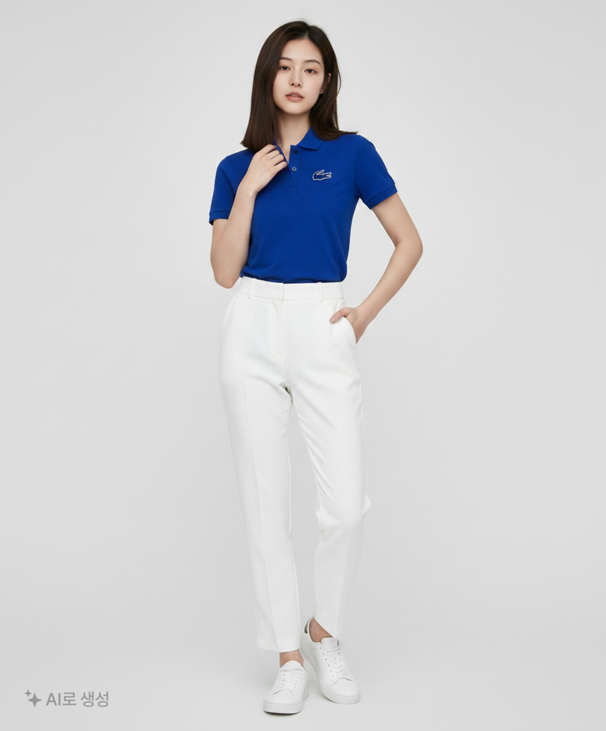 라코스테 라이브(Lacoste L!ve) 피케/카라 티셔츠 M