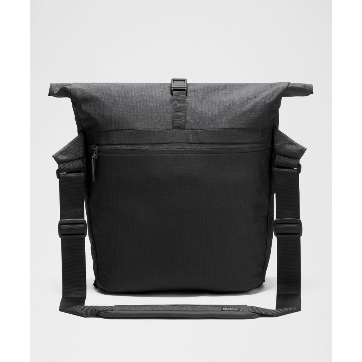 룰루레몬(LULULEMON) 롤탑 크로스바디 백 10L *메탈릭 립스탑  GGRE BLK