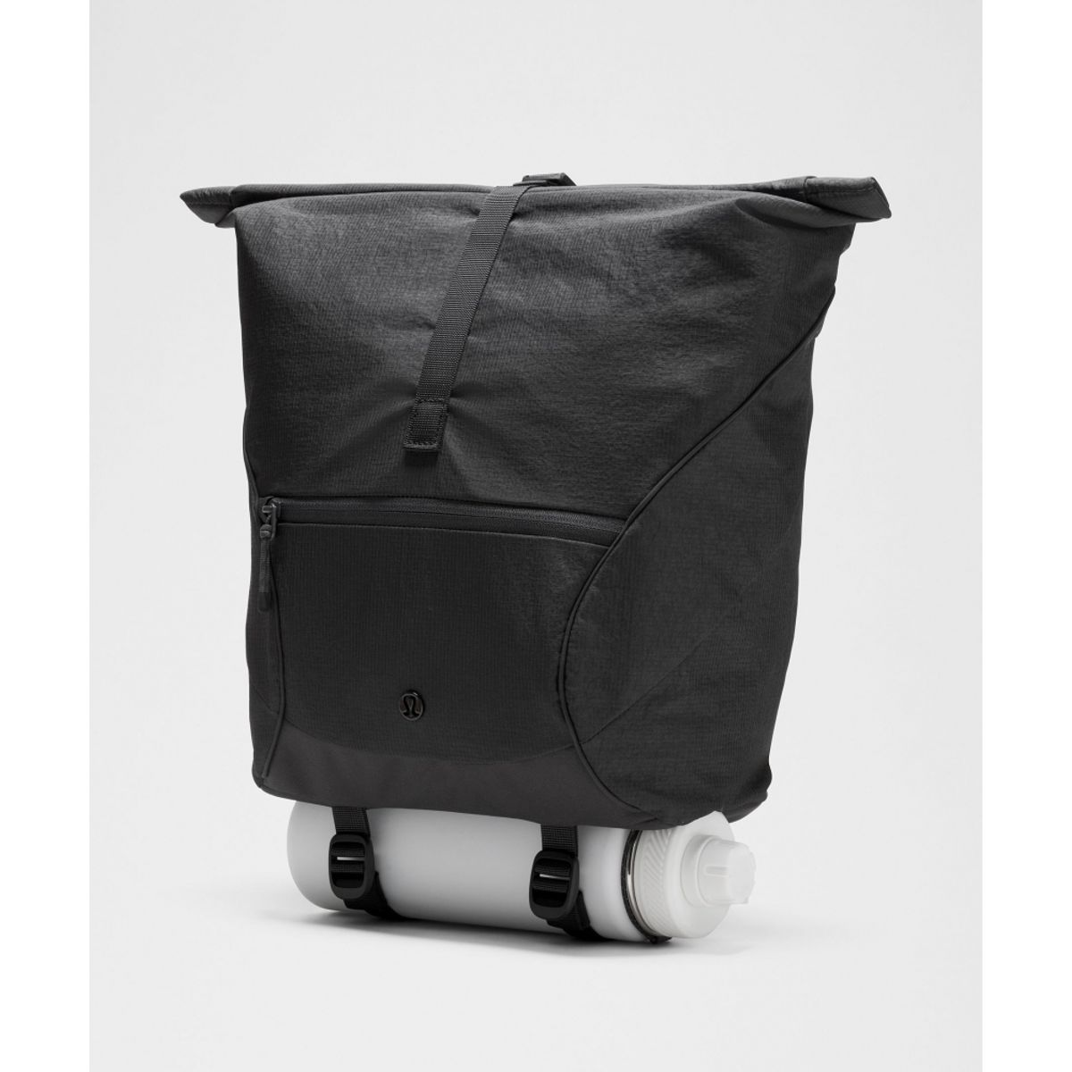 룰루레몬(LULULEMON) 롤탑 크로스바디 백 10L *메탈릭 립스탑  GGRE BLK