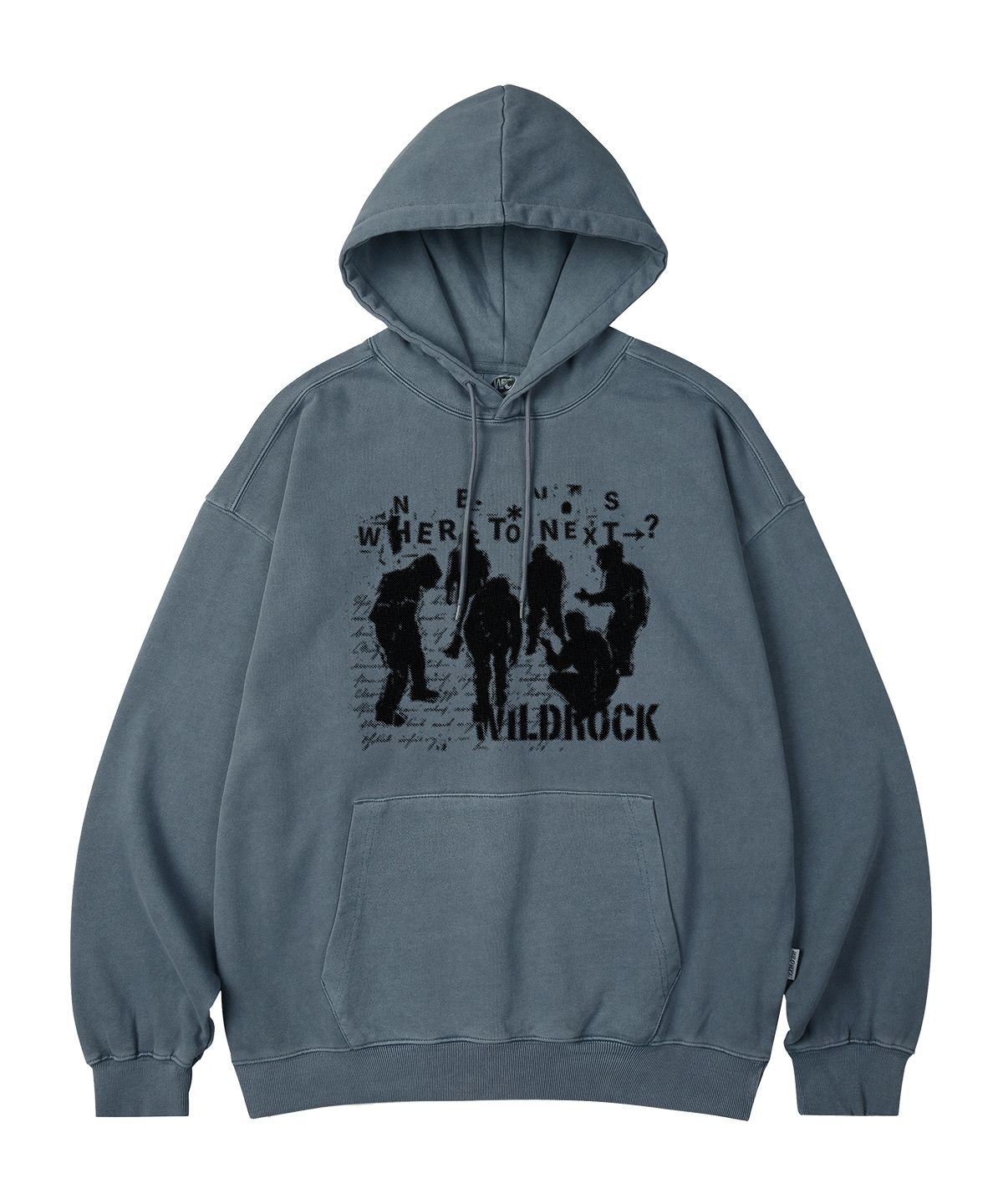 와일드락(WILDROCK) Where To Next 피그먼트 오버핏 후드_5 COL