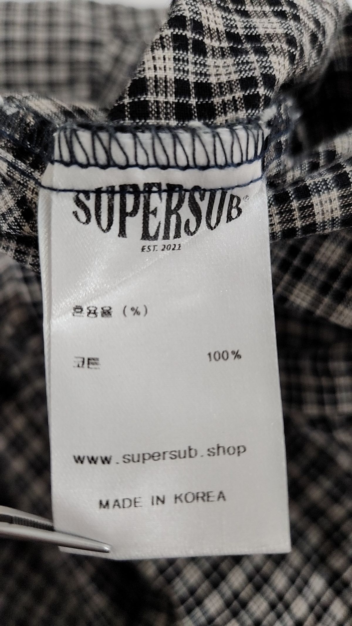 슈퍼서브(SUPERSUB) 캐주얼 셔츠 2