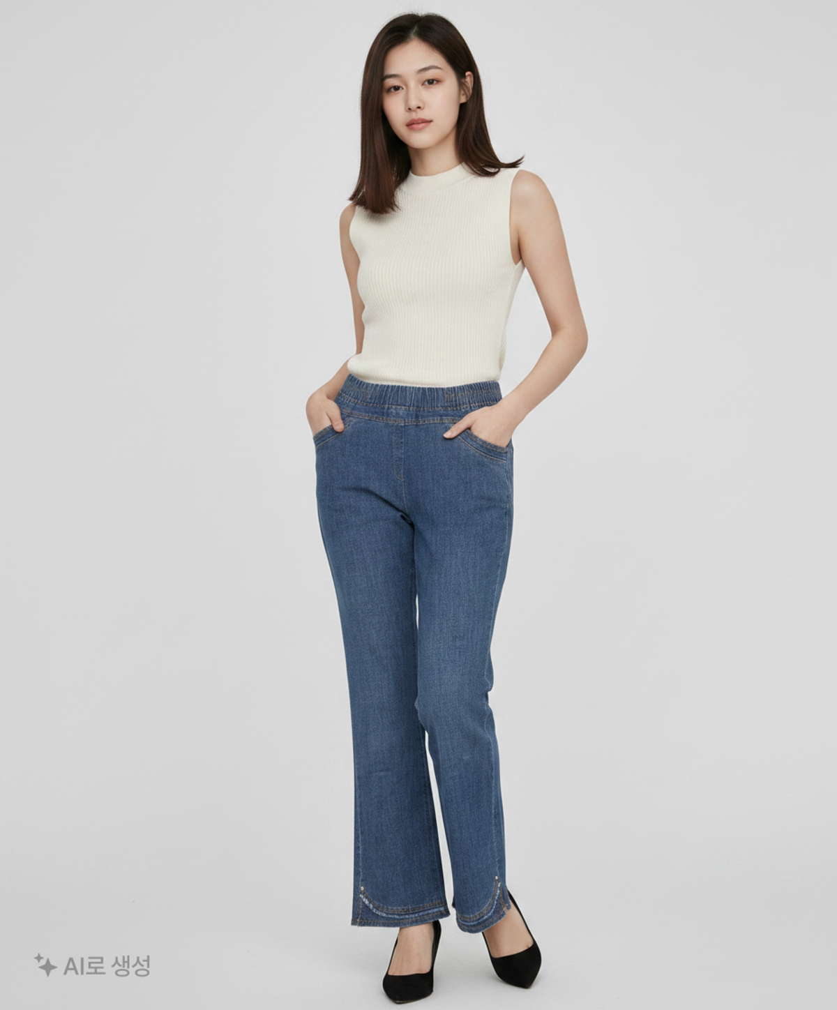 소고 트리아나(SOGO) 청/데님 팬츠 76-104