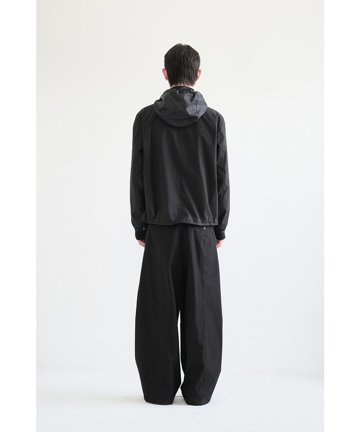 해칭룸(HATCHINGROOM) Diagonal Zip Jacket V2 Black