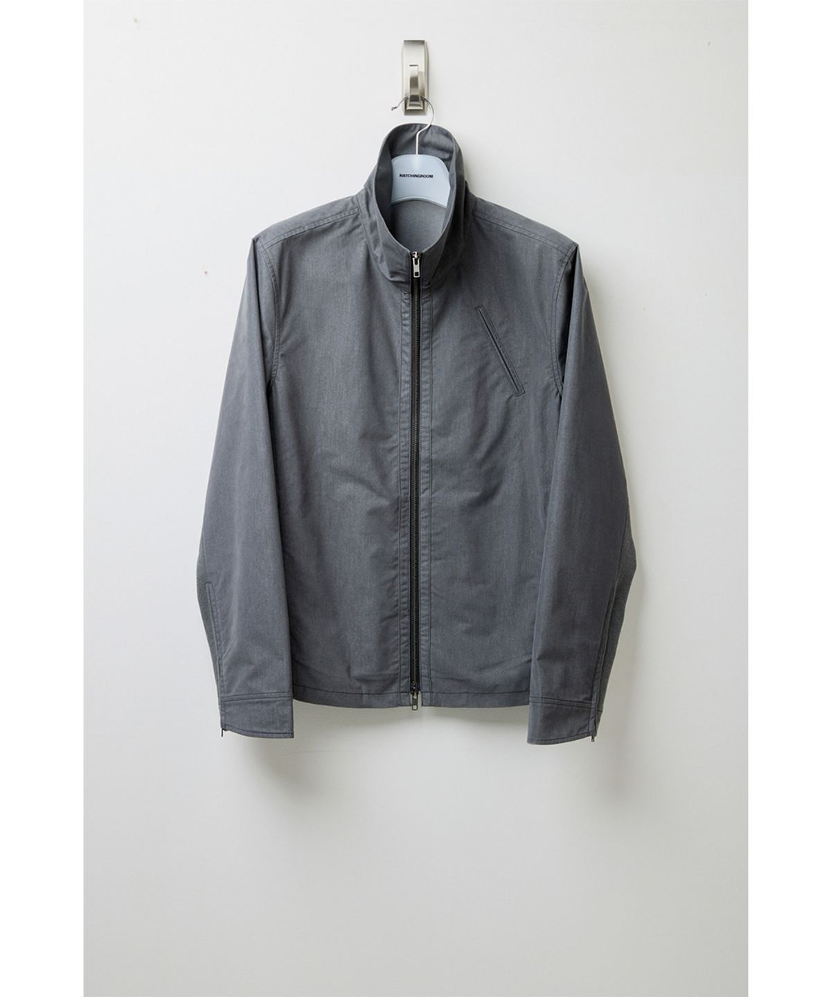 해칭룸(HATCHINGROOM) Funnel Neck Jacket Grey